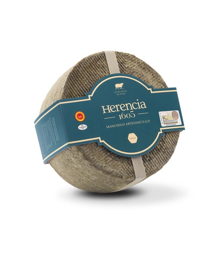 Herencia 1605 Formaggio Stagionato Di Latte Di Pecora Crudo, D.O.Manchego INTERO
