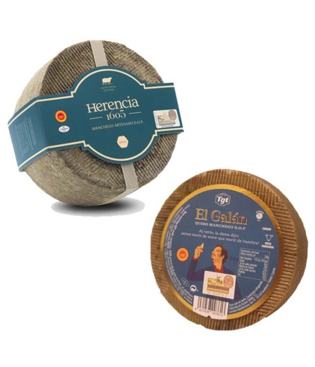 Hamper x2 Cheese - DUO VIRIATO - Cremoso &amp; Gran Reserva