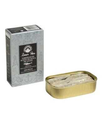 Little sardines in spicy olive oil Ramón Peña 12/16 units