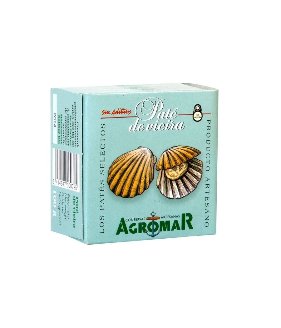 JAKOBSMUSCHELPASTETE Agromar 100gr