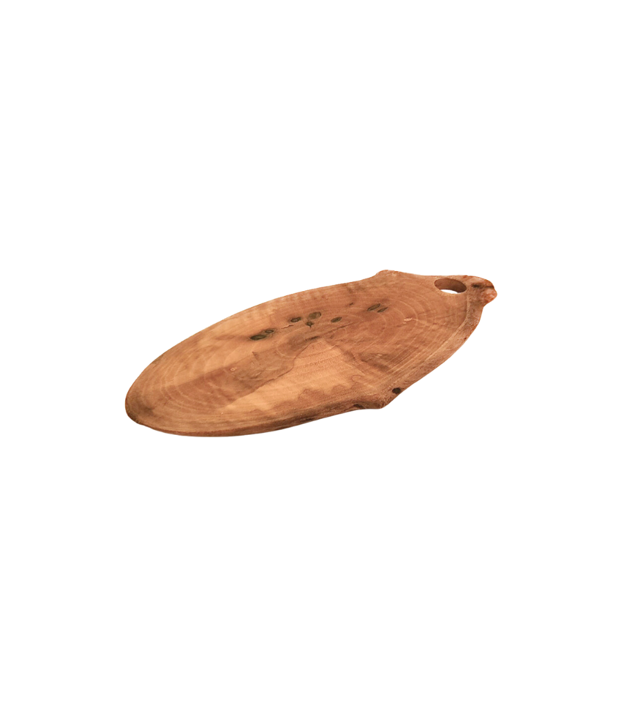 Tabla de corte o servicio forma natural, madera de olivo (3) Tabla de corte o servicio forma natural, madera de olivo (3)