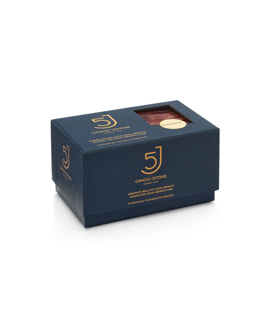 Lingote de jamón Cinco Jotas (5j) 450gr Lingote de jamón Cinco Jotas (5j) 450gr