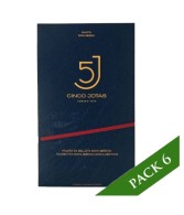 Pack x6 - Cinco Jotas (5J) Bellota 100% ibérico Jabugo Shoulder sliced by traditionally cut 80g