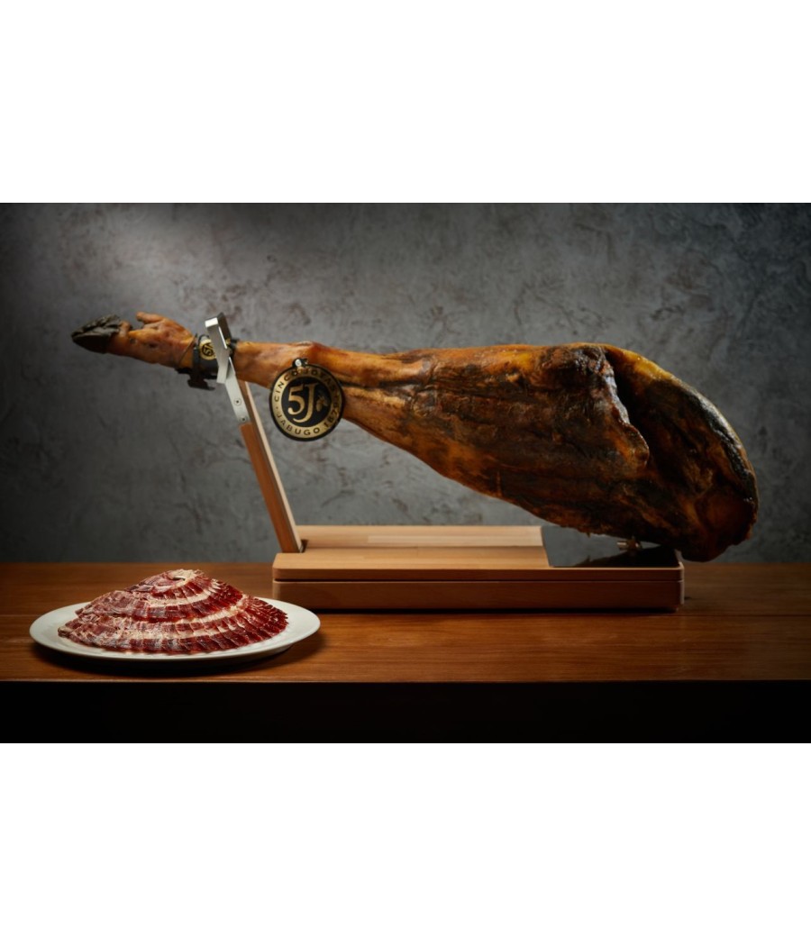 PACK x12 - 100% Iberico Bellota Cinco Jotas (5j) Jabugo ham sliced traditionally cut 80g