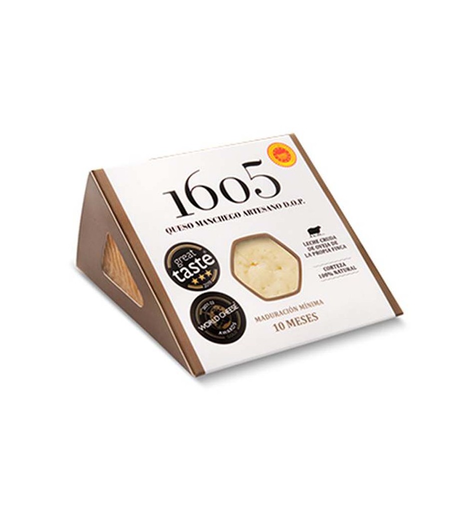 Fromage Herencia 1605 Lait Cru Brebis Affiné, A.O Manchego PORTION
