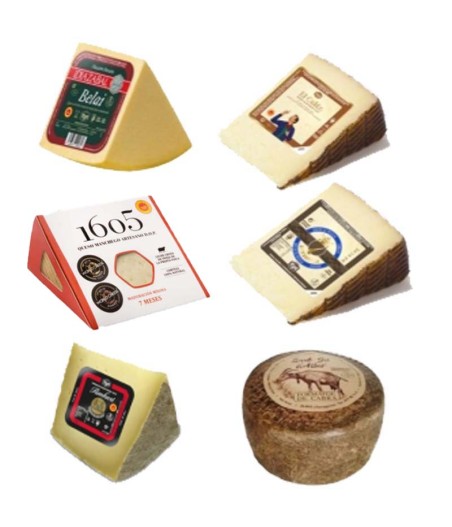 Hamper CHEESE LOVER - Spanish selection of cheeses