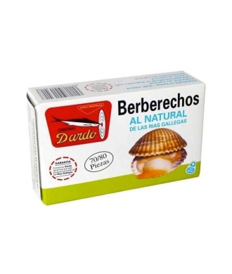 Dardo cockles natural 70/80 pieces (Rias gallegas)