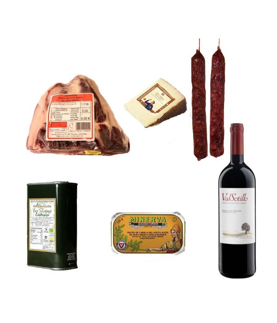 Confezione di assortimento Plus, 1/2 spalla 50% Bellota