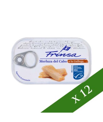 CAJA x 12: Merluza del Cabo a la Gallega Frinsa 120 g