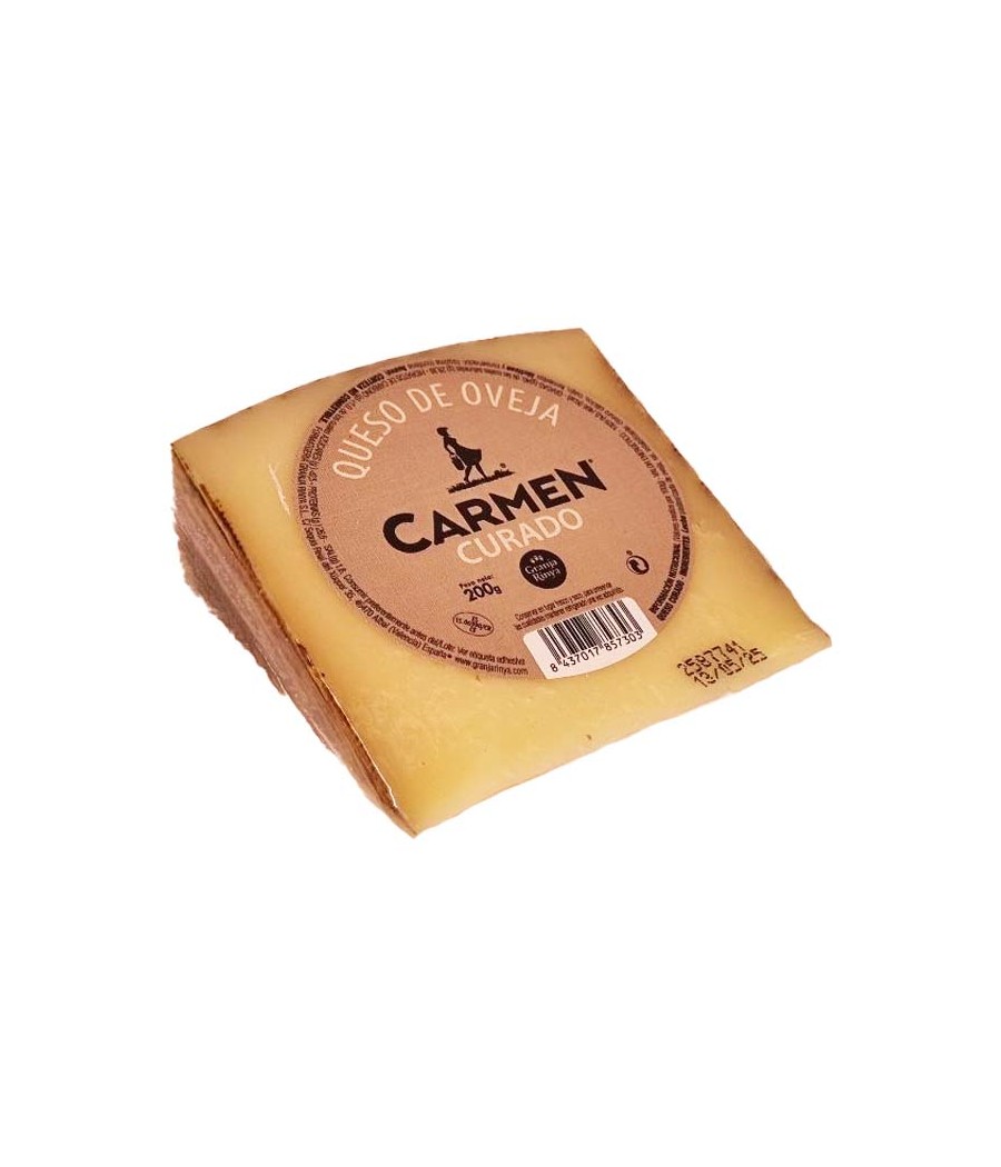 Cerrato Almadeoveja Cured Creamy Sheep's Cheese – PORTION Cerrato Almadeoveja Cured Creamy Sheep's Cheese – PORTION