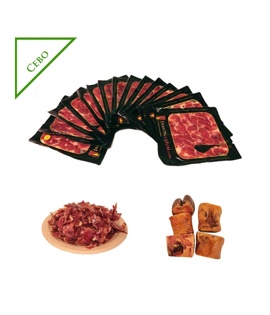 Cebo Iberico Shoulder, 50% Iberian Breed - WHOLE sliced