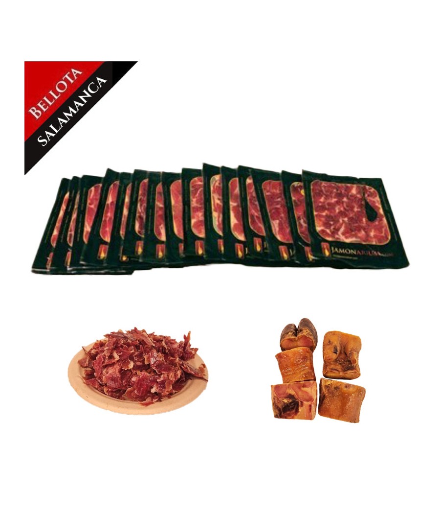 Iberico Bellota Shoulder (Salamanca), 100% iberian breed - Pata Negra WHOLE sliced