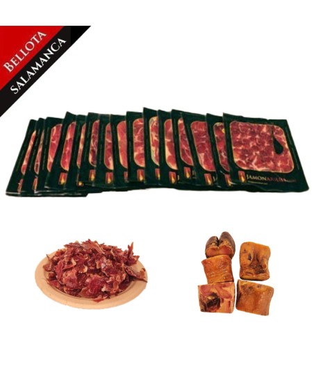 Iberico Bellota Shoulder (Salamanca), 100% iberian breed - Pata Negra WHOLE sliced