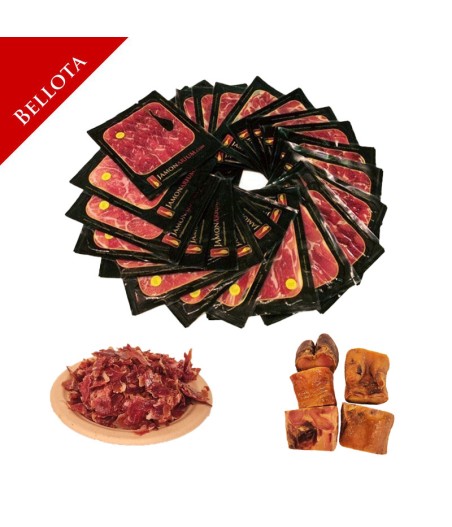 Bellota Iberico Ham, 50% Iberian Breed - WHOLE sliced