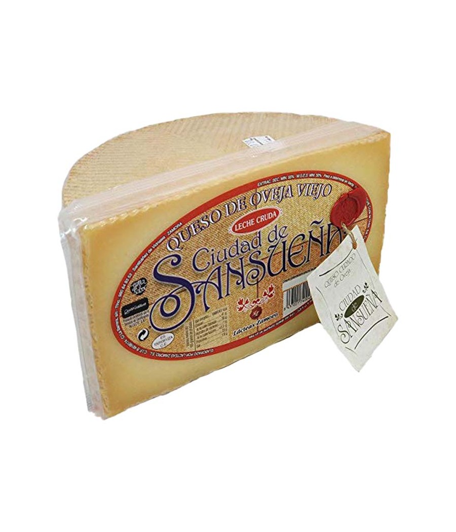 Sansueña cured sheep's milk cheese - half 1.4 kg Sansueña cured sheep's milk cheese - half 1.4 kg