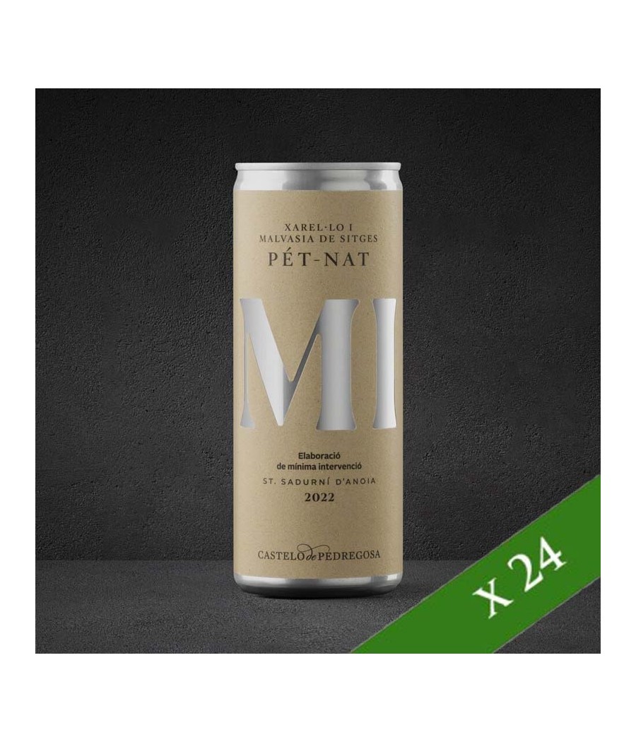 MI — Pet-Nat, Castelo de Pedregosa, vino bianco ecologico 250 ml - box 24