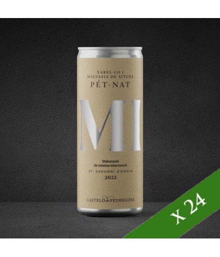 MI — Pet-Nat, Castelo de Pedregosa, vin blanc écologique 250 ml - case 24
