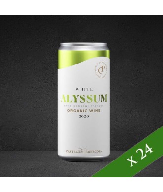 Alyssum, Castelo de Pedregosa, organic white wine 250 ml - box 24