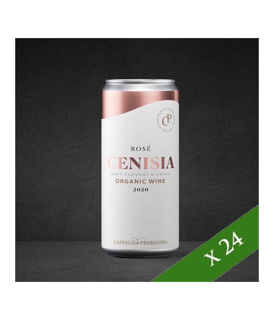 Cenisia, Castelo de Pedregosa, vino rosado ecológico 250 ml - caja 24