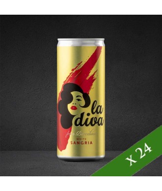 La Diva Clarea (white Sangria), Castelo de Pedregosa 250 ml - box 24