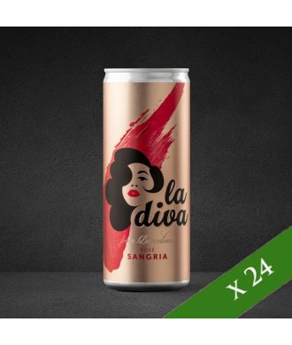 La Diva Rosé (Rosé Sangria), Castelo de Pedregosa 250 ml - box 24
