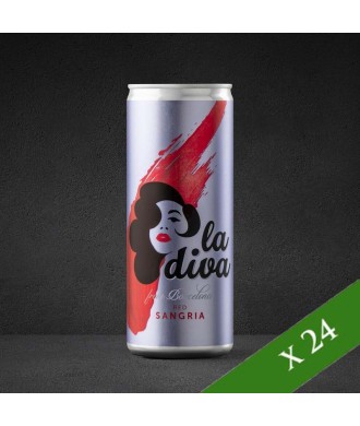La Diva Negra (Sangria rosso), Castelo de Pedregosa 250 ml - box 24