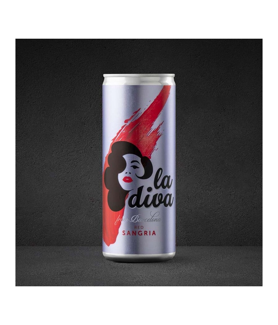 La Diva Negra (Sangría de tinto), Castelo de Pedregosa 250 ml - caja 24