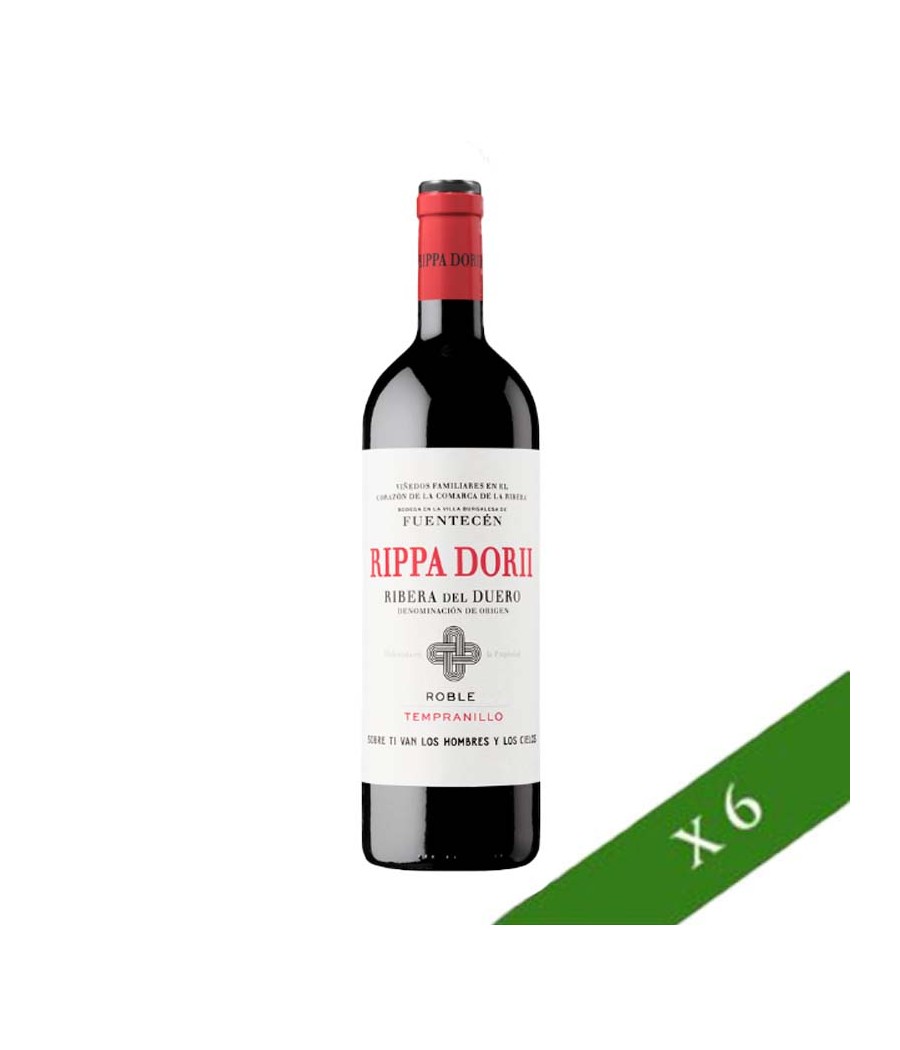 BOX x6 - Rippa Dorii Roble, D.O. Ribera Duero