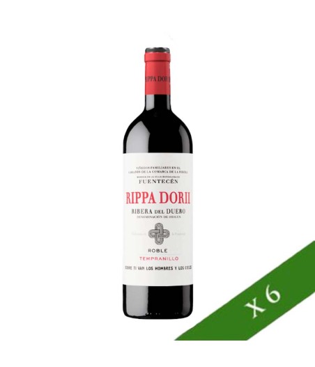 BOX x6 - Rippa Dorii Roble, D.O. Ribera Duero
