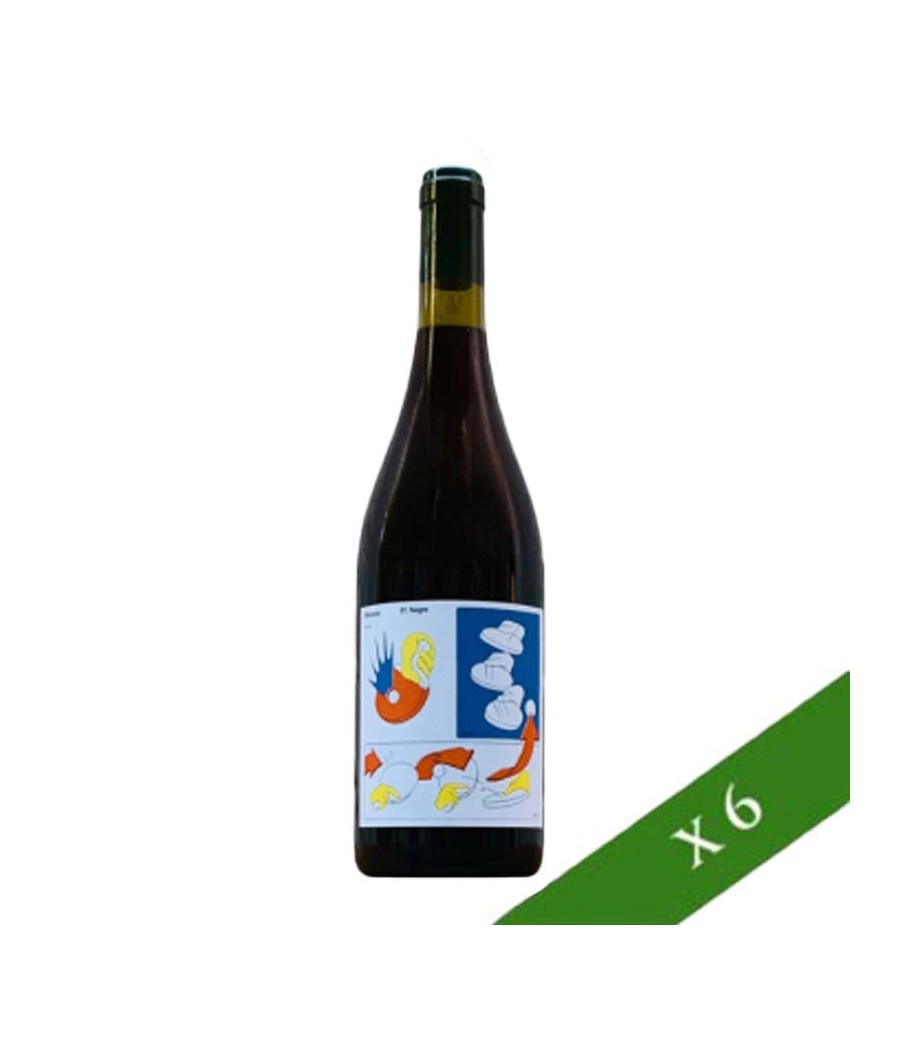 BOX x6 - Batussa Negre Rosso Naturale, D.O. Conca di Barbera