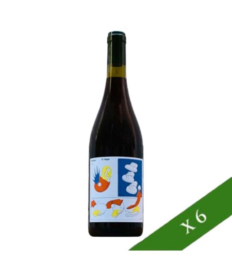 BOÎTE x6 - Batussa Negre Rouge Naturel, A.O. Conca de Barbera