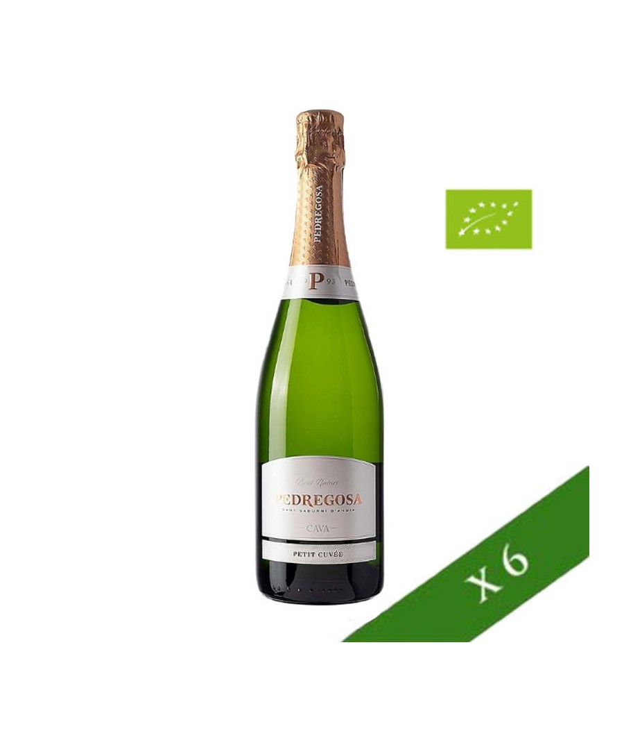 CAJA x6 - Cava Pedregosa Petit Cuvee Brut Nature Ecológico, D.O. Cava