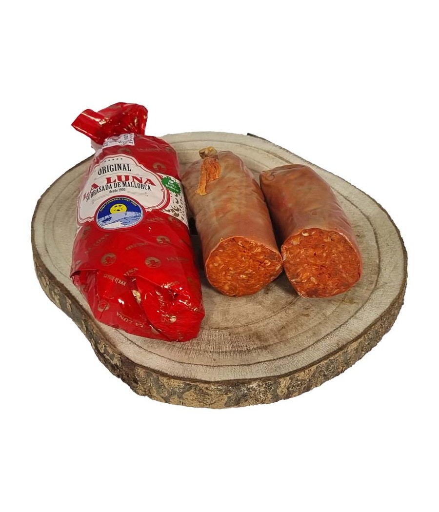 Sobrasada Superior La Luna, IGP Sobrasada de Mallorca "La roja" Sobrasada Superior La Luna, IGP Sobrasada de Mallorca "La roja"