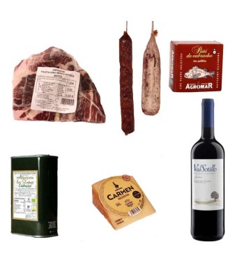 Basic Assortment Hamper, 1/2 Cebo shoulder