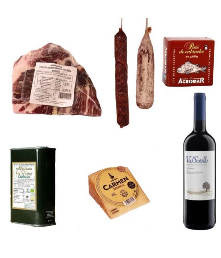 Basic Assortment Hamper, 1/2 Cebo shoulder