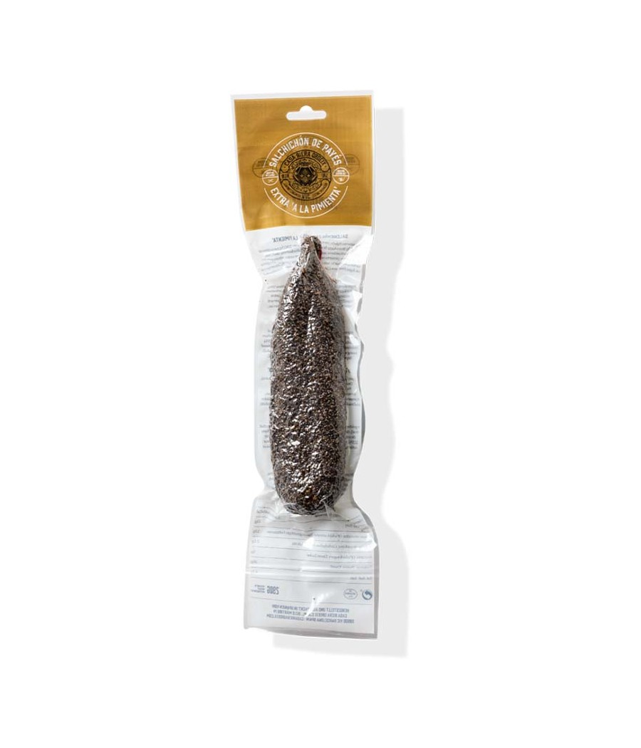 Llonganissa de Payés with pepper Casa Riera Ordeix 300 gr.