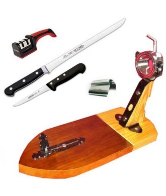 Kit corte jamón avanzado
