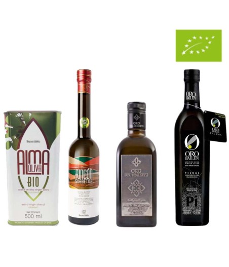Hamper AVOE ORGANIC - The 4 best organic olive oils