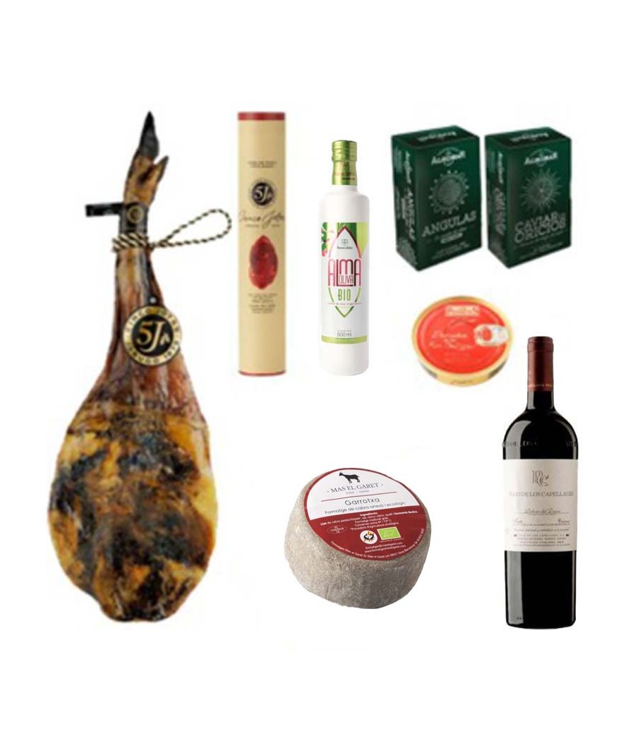 Jamonarium Platin Geschenkset - Größe L