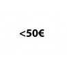 Moins de 50€