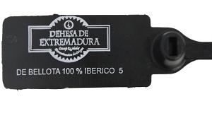 label ham pure iberico bellota dehesa extremadura