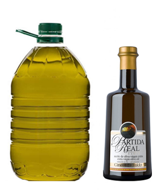 Qualitäten extra natives Olivenöl