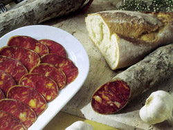Spanische Chorizo-Arten Chorizo Iberico