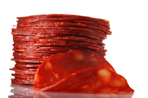 Arten Chorizo Fleisch verwendet Schweinefleisch