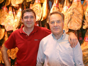 history jamonarium Barcelona ham shoulder iberica serrana