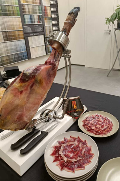 cortador jamon catering eventos