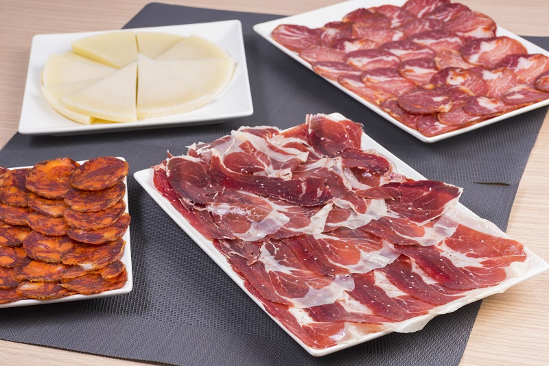 conservation consumption cecina sausage cheese