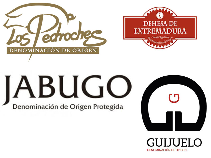El jamón ibérico 100% Pata negra y sus Denominaciones de Origen