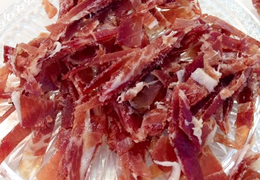 ¿Cómo aprovechar las virutas secas del final del jamón  ibérico?