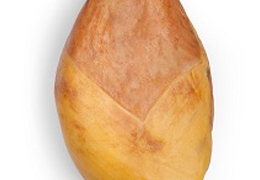 ¿Porqué se perfila una V en la piel del jamón?